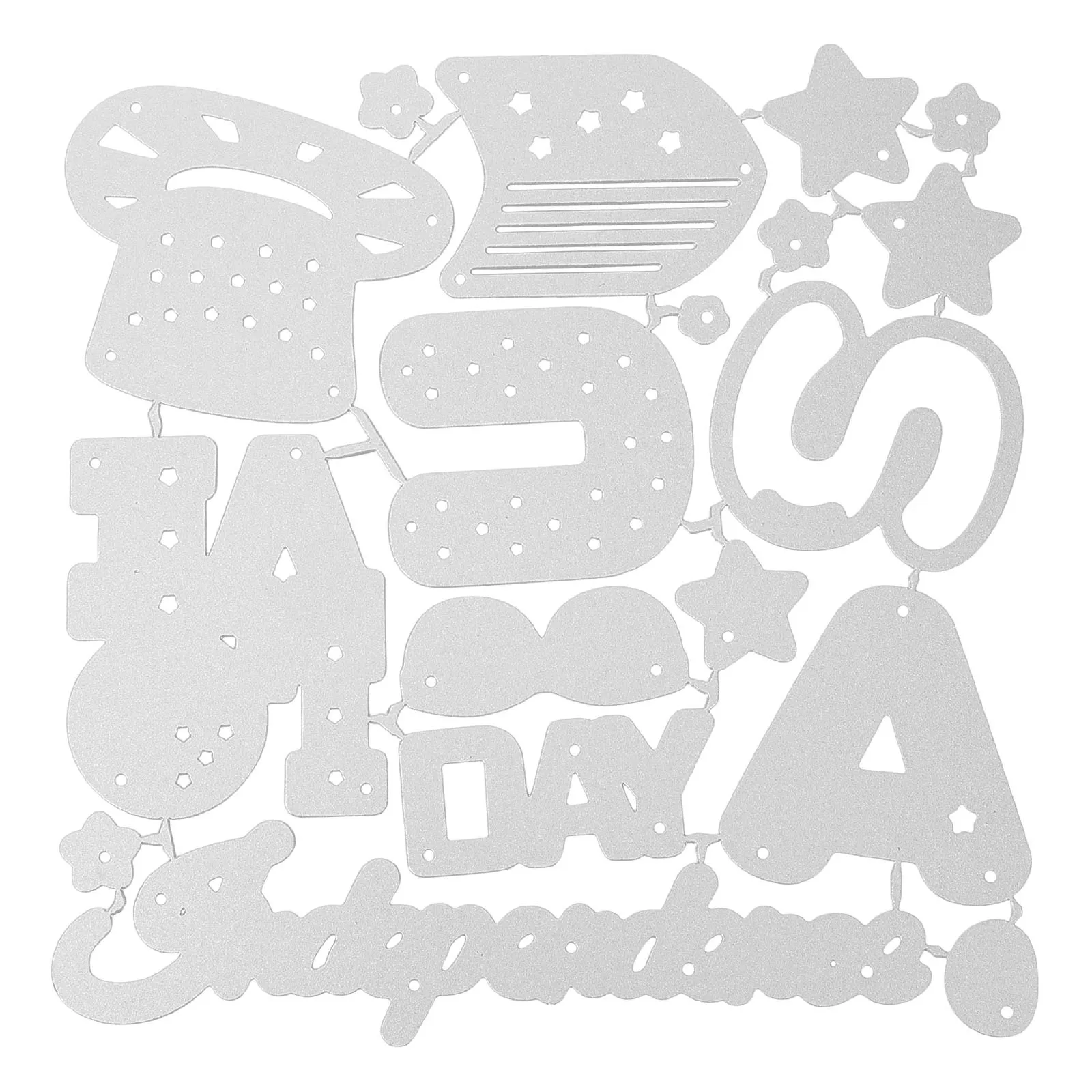 

Cutting Dies for Scrapbooking Metal Stencil Template Smooth Finish Home Decor Paper Craft Album Wedding Invitation DIY Tool