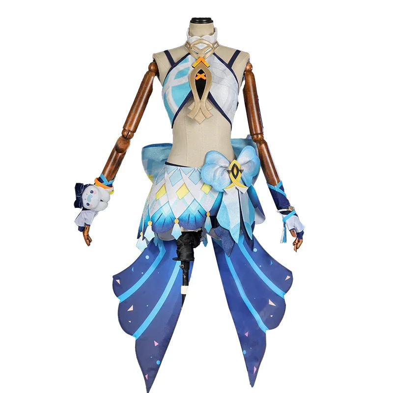 سلسلة UWOWO Collab: لعبة Muhlany التأثيرية جينشين إمباكت ناتلان موالياني أزياء تنكرية للهالوين @ 0Z *