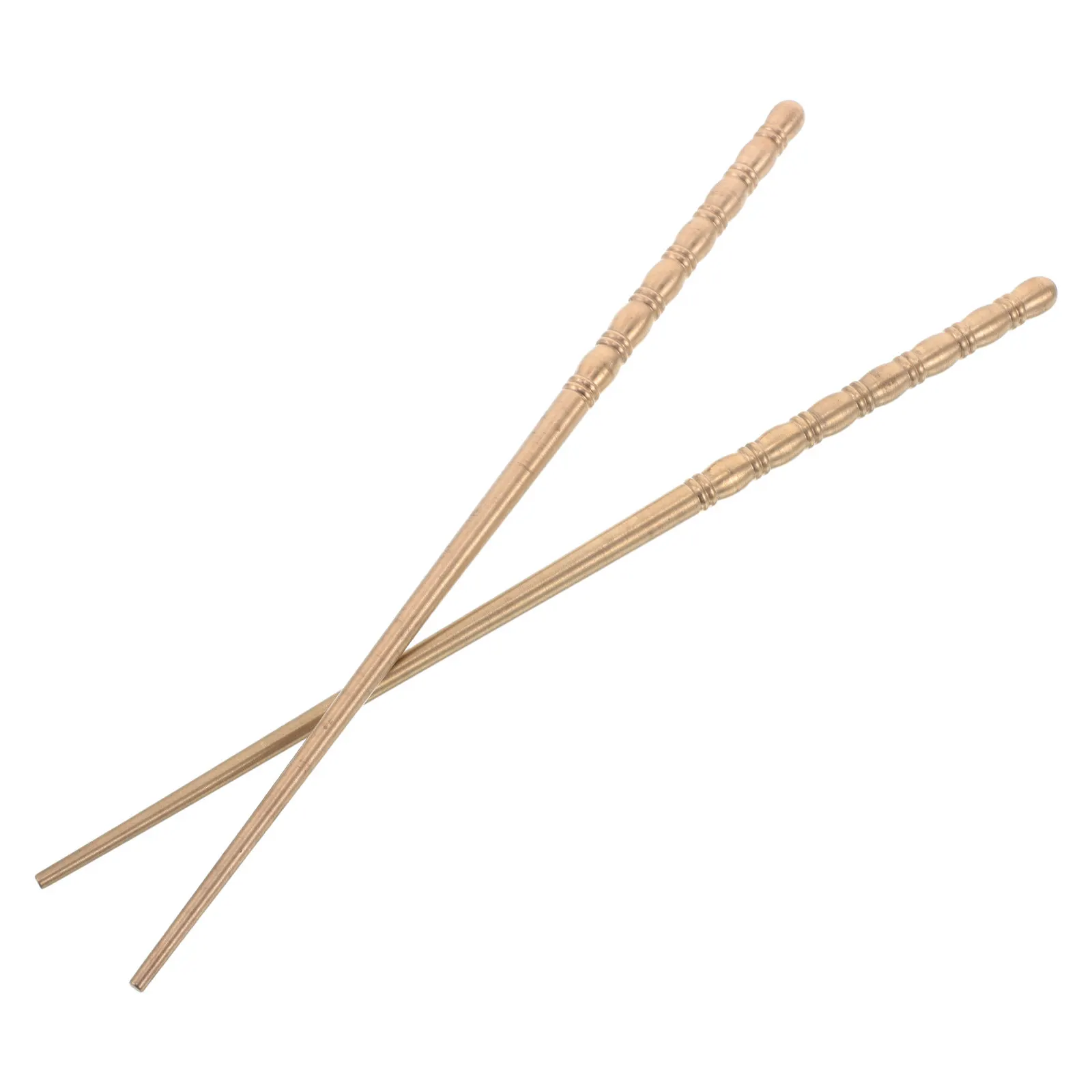 1Pair Extra Long Copper Chopsticks for Tea Brewing Tea Ceremony Accessories Artisanal Copper Chopsticks Hotpot Cooking Reusable