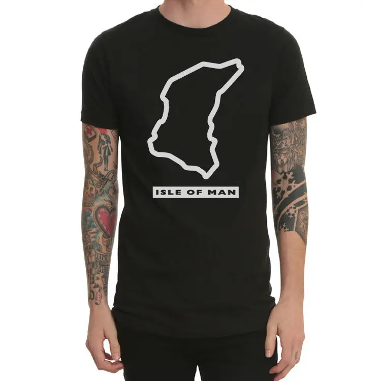 2026 Sommer Isle of Man TT Herren T-Shirt Rund um die Insel Motorrad Motorradrennen Tourist Trophy Manx – Detail 7