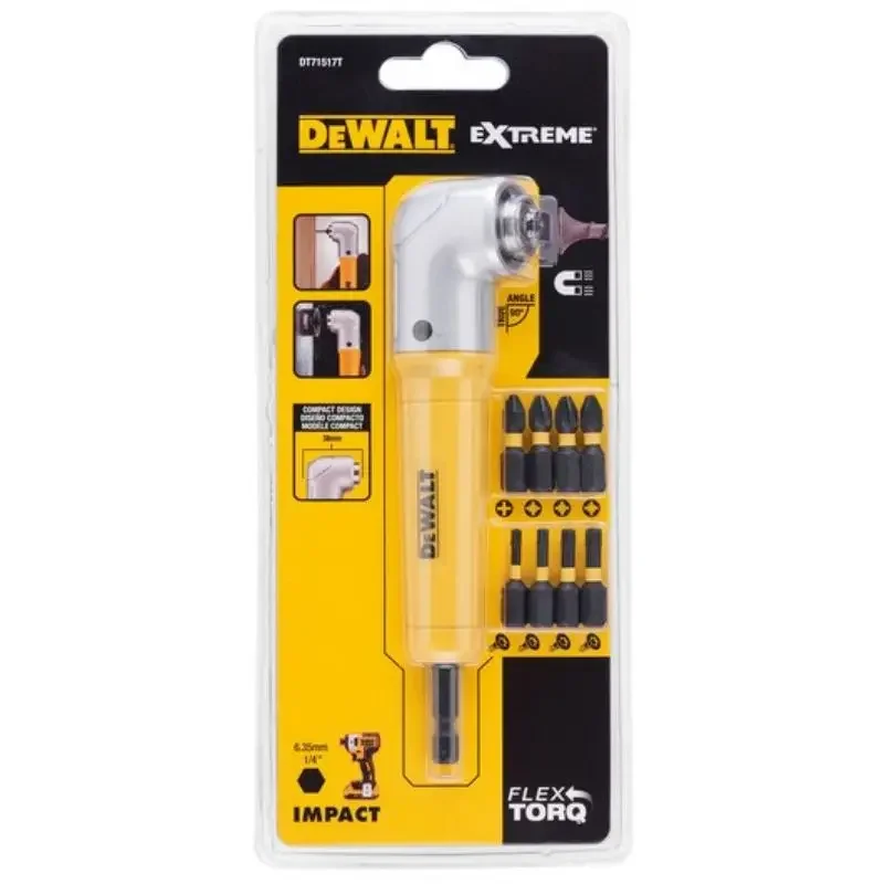 Dewalt Right Angle Elbow Shank 1/4