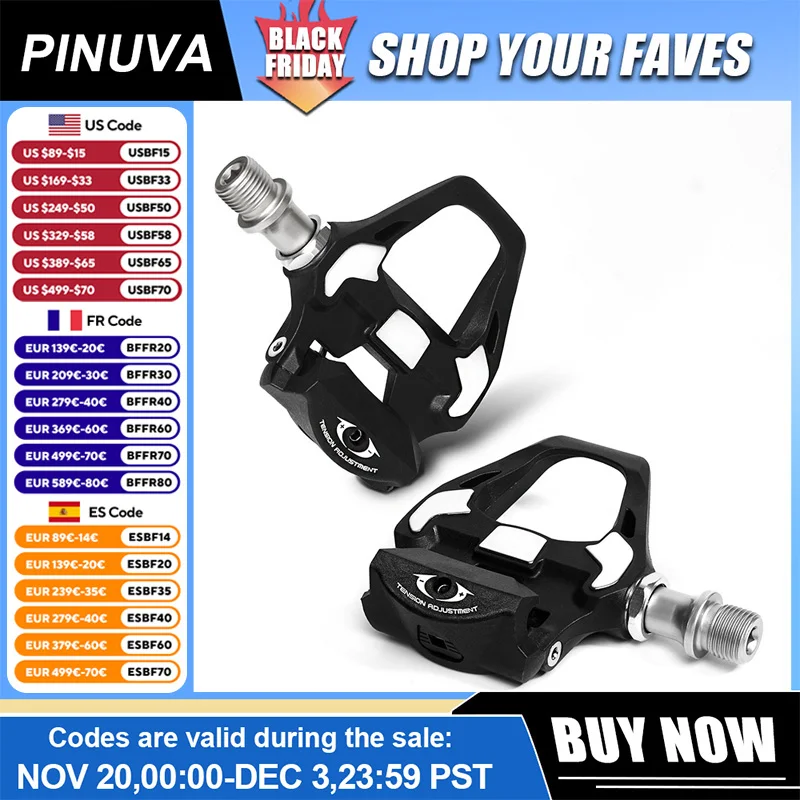 

Nylon Road Bike Clipless Pedal Non-slip Lightweight Bicycle Pedals Fit SPD SL System Bicycle Accessories For Competitive Cycling