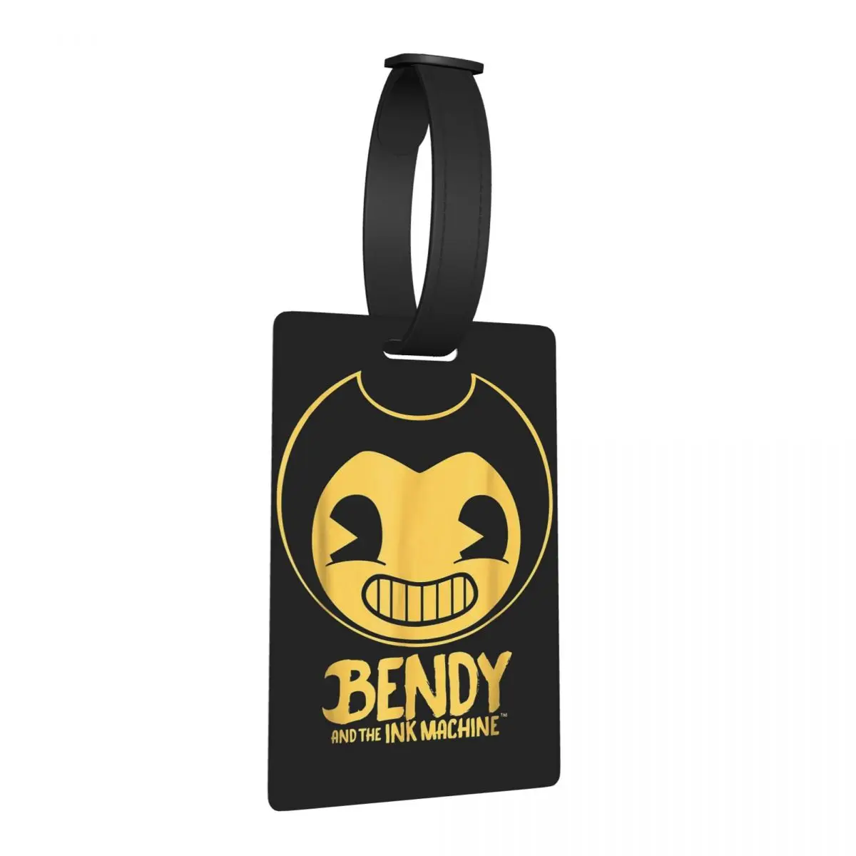 

Bendy-Ink-Machine Luggage Tags Suitcase Accessories Travel Portable Baggage Boarding Tag Label Holder ID Name Address
