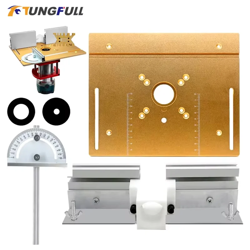 

Electric Wood Milling Machine Inverted Lifting Base Engraving Flip Board Trimming - Woodworking Milling Tool