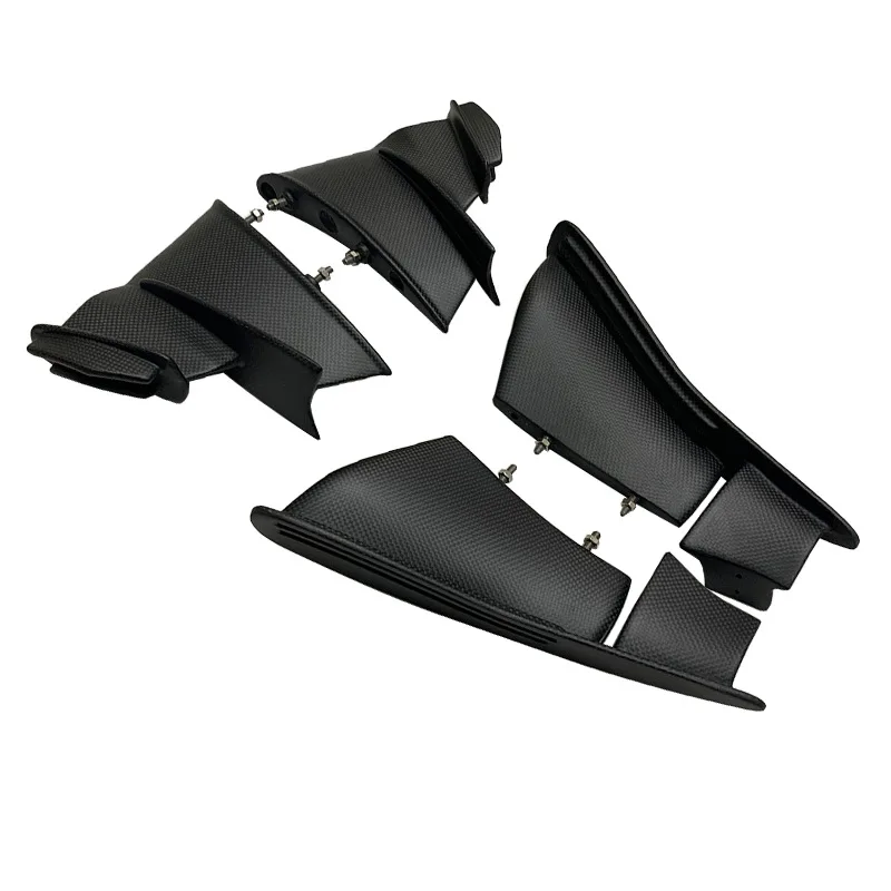 

Для мотоцикла Ducati Panigale V4 V4s модифицированное углеродное волокно K3, сухой карбон, фиксированное ветровое крыло 18 +