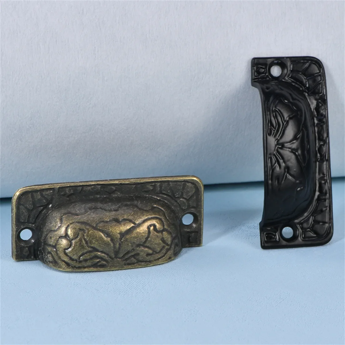 Smooth Board Half Round Iron Sheet Handle Cabinet Pharmacy Shell Handle Drawer Handle Half Round