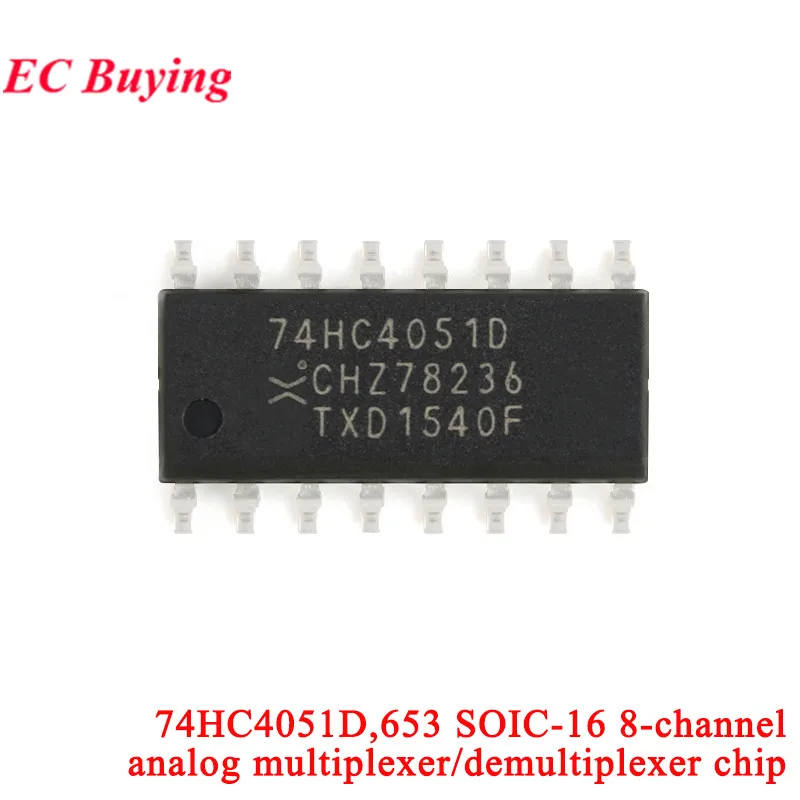 1-10Pcs 74HC4051 8 channel Analog Multiplexer Selector Module
