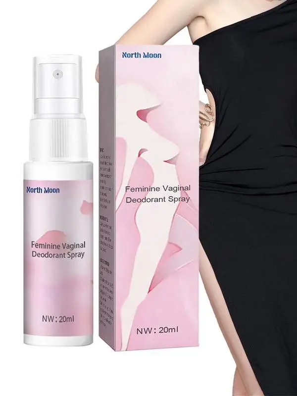 Natürliche Pflanze Frauen private Teile Spray reduzieren Geruch feuchtigkeit spendende Vaginal pflege Intim teil weibliche Vaginal Deodorant Spray