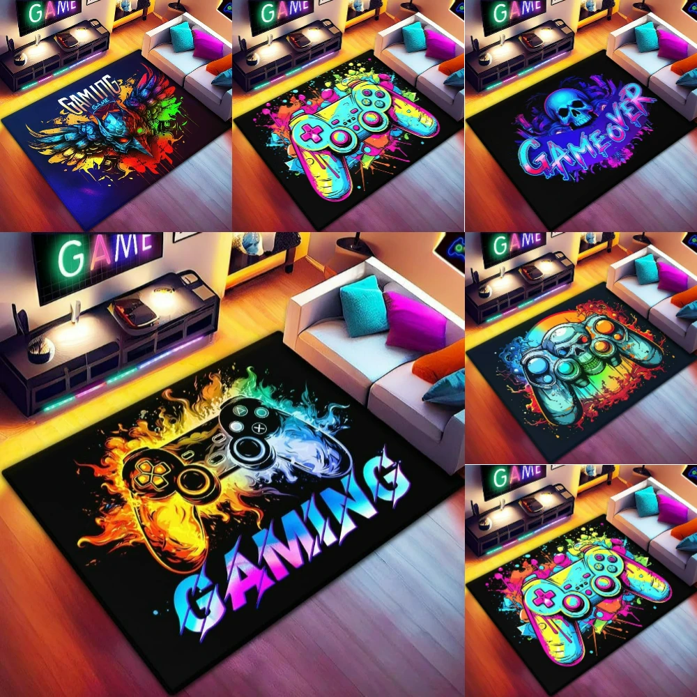 Tapis de jeu coloré, cadeaux pour garçon et fille, chambre à coucher, salon, décoration de la maison pour les joueurs, décoration de la chambre