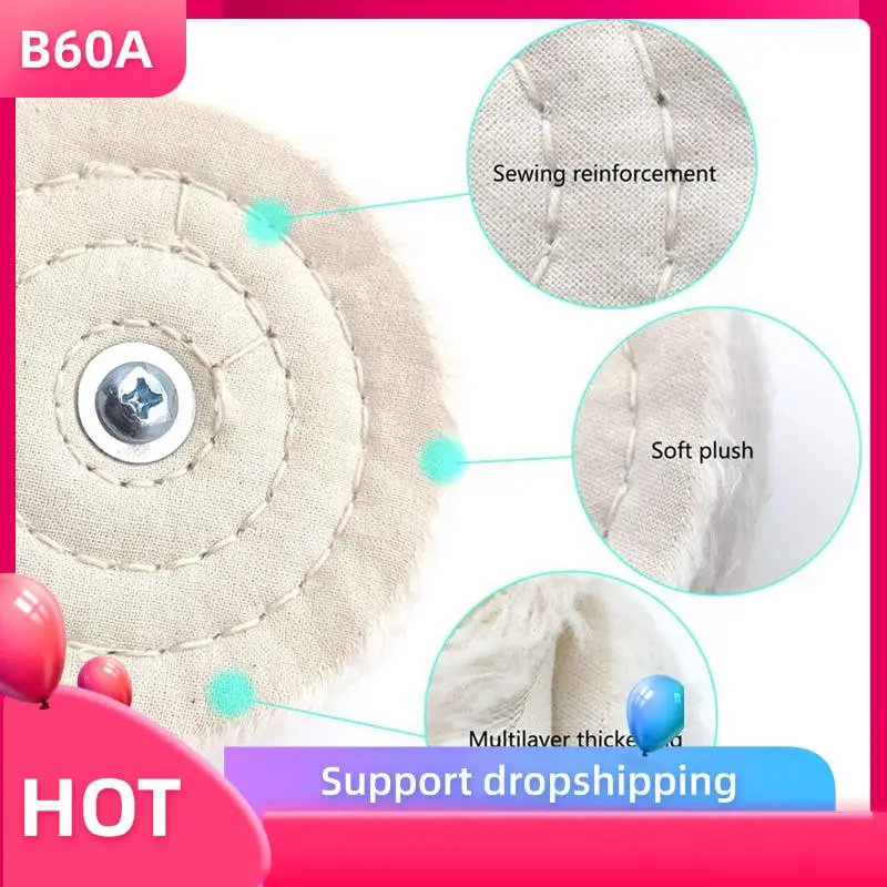 

B60A 2X полировальное колесо для дрели, полировальная подушечка, комплекты полировальных колес, инструмент для полировки металла, алюминия, нержавеющей стали и т. д.