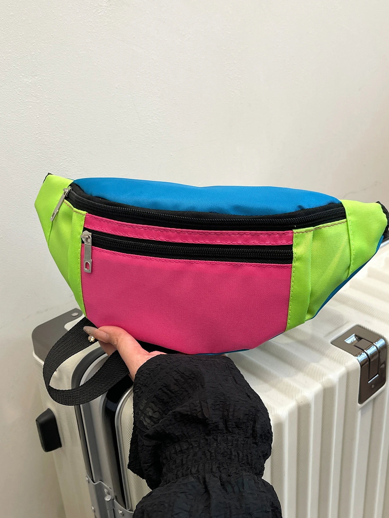 Taille Tasche Frauen Männer Tasche Mode Lässig Brust Handtasche Fanny Pack Sport Reise Geldbörse Taille Pack Bauch Taschen Fall – Detail 2