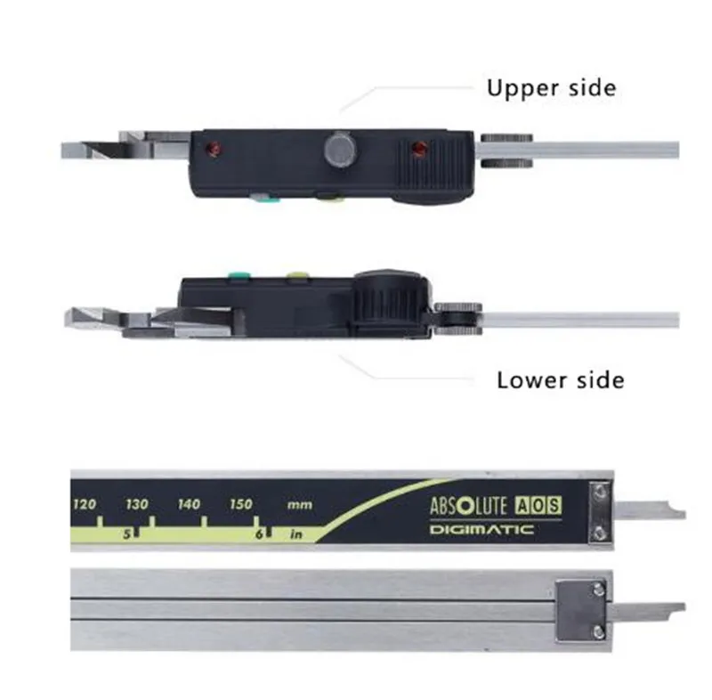 CNC LCD Caliper Digital Vernier Calipers 8inch 0-150 200 300mm 500-196-30 Caliper Electronic Measuring Tools