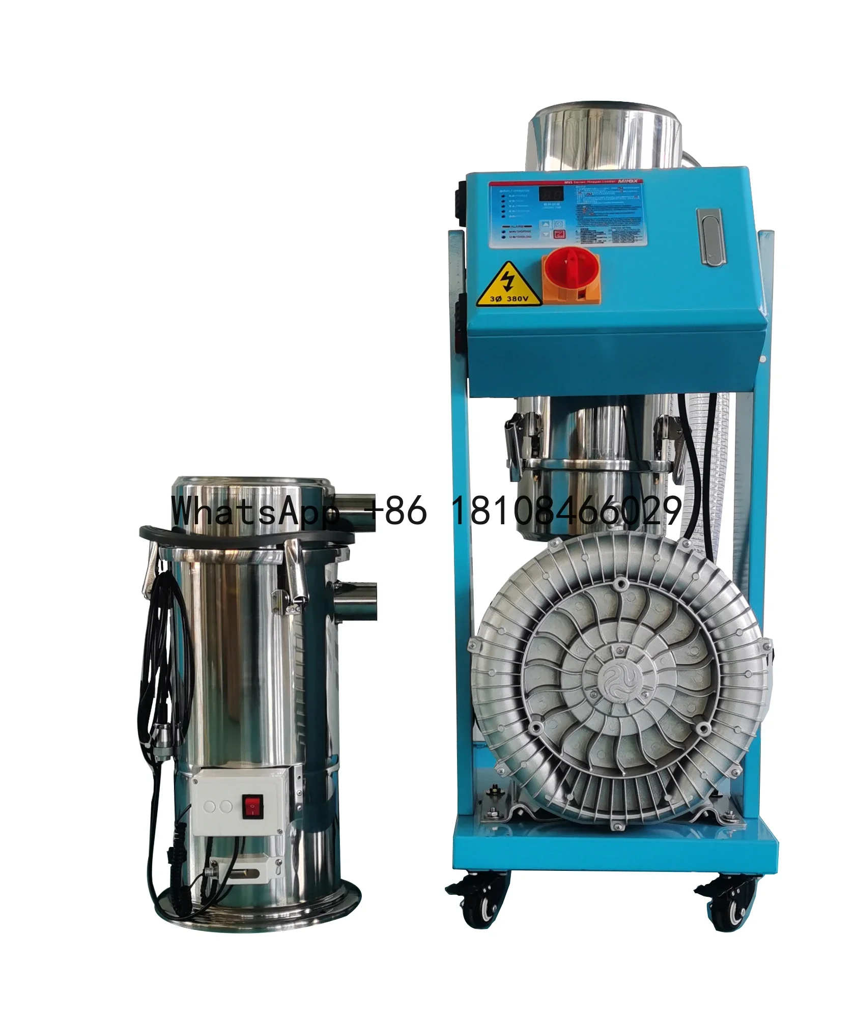 automatic plastic material vacuum loader hopper/ vacuum feeder