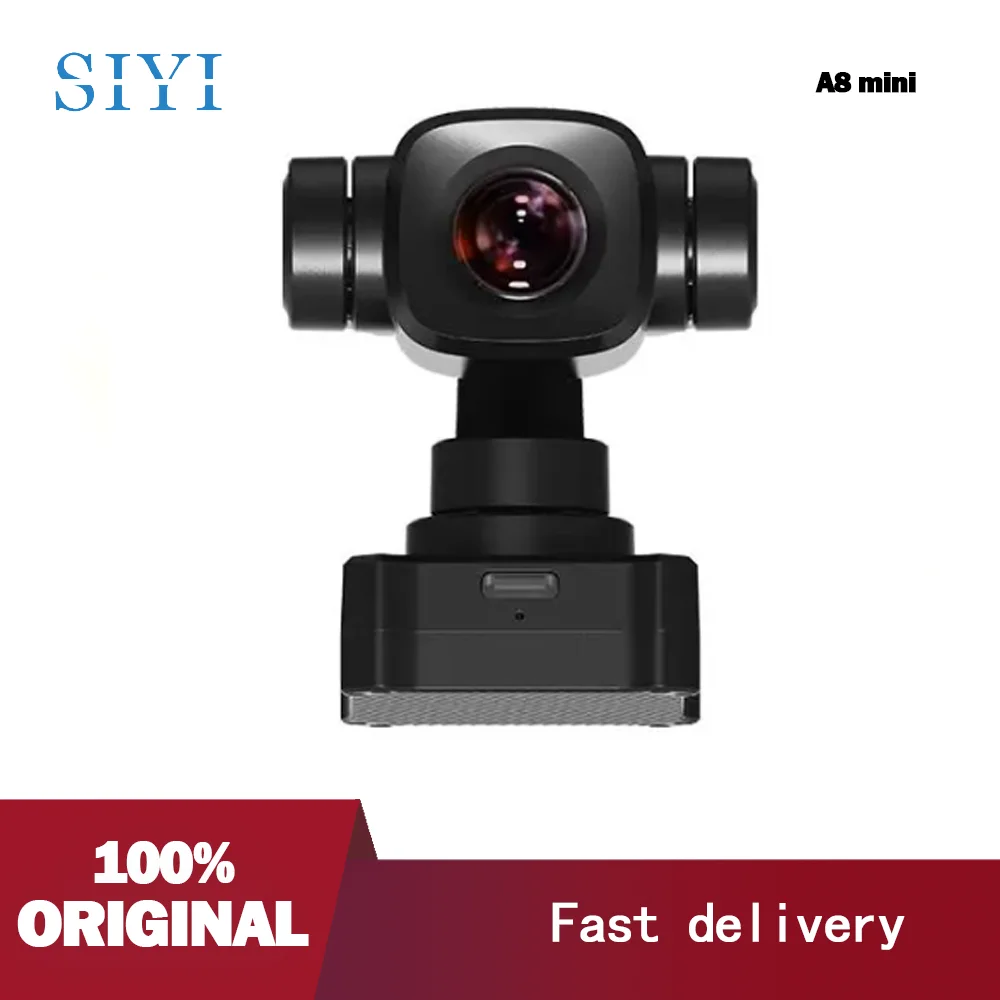 SIYI A8 mini 4K 8MP Ultra HD 6X Digital Zoom Gimbal Camera with 1/1.7