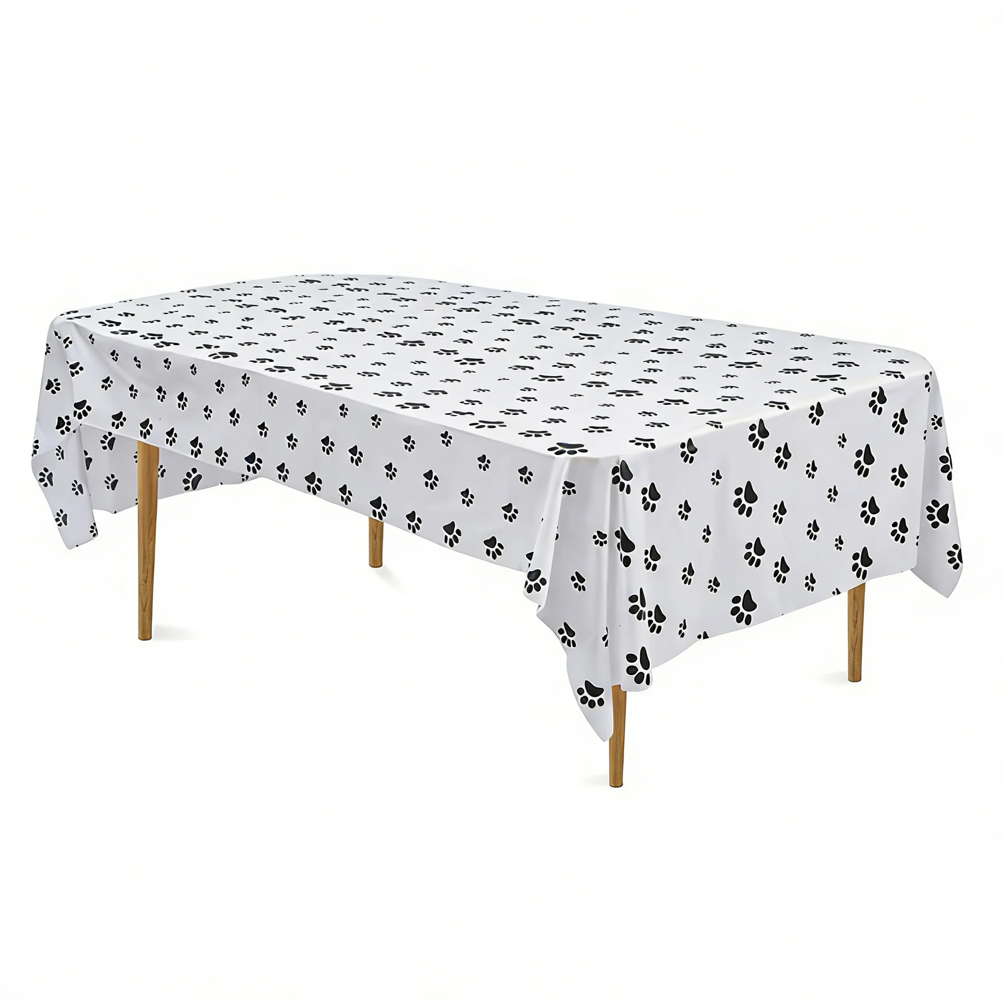 1pc Kuh Druck Tischdecke Einweg Rechteck Kunststoff Tisch Abdeckung Cowboy Tischdecke für Tier Themen Geburtstag Party Decor – Detail 6