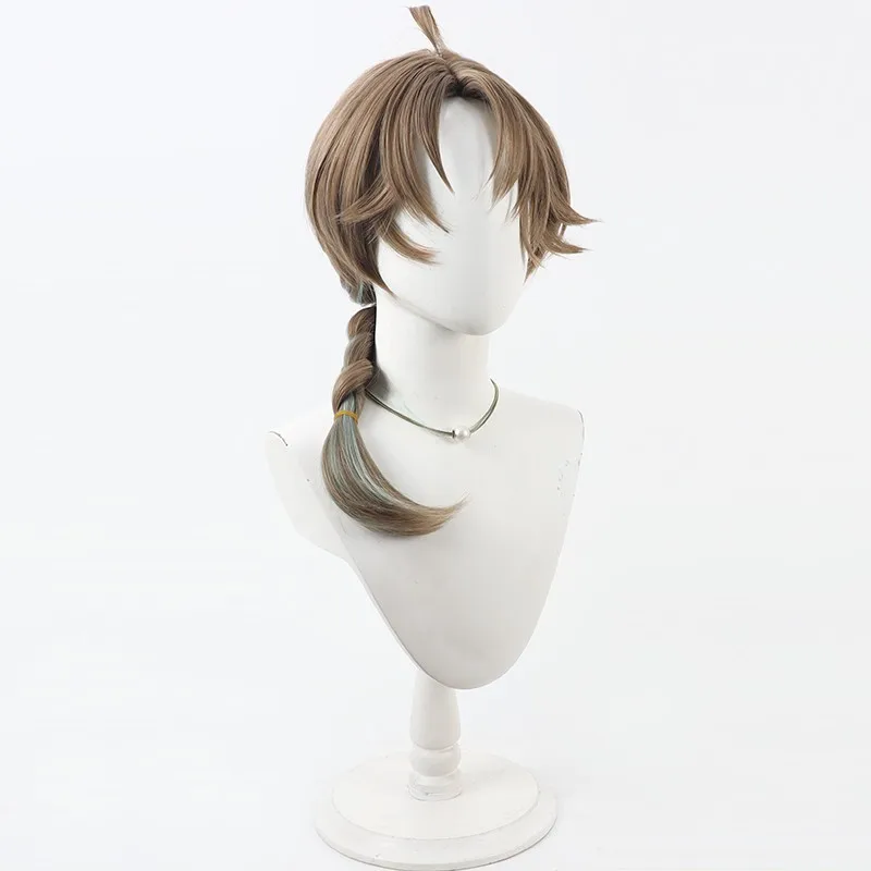 Virtual YouTube Vtuber Nuovo vestito Manservant Kanae Cos Parrucca Cosplay Halloween Carnevale Festa Puntelli Capelli sintetici Calore