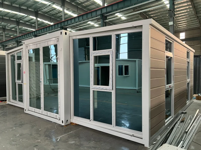 Luxury 20ft Prefab Container Home with Bathroom Fully Furnished for Resort Glamping  Tiny House