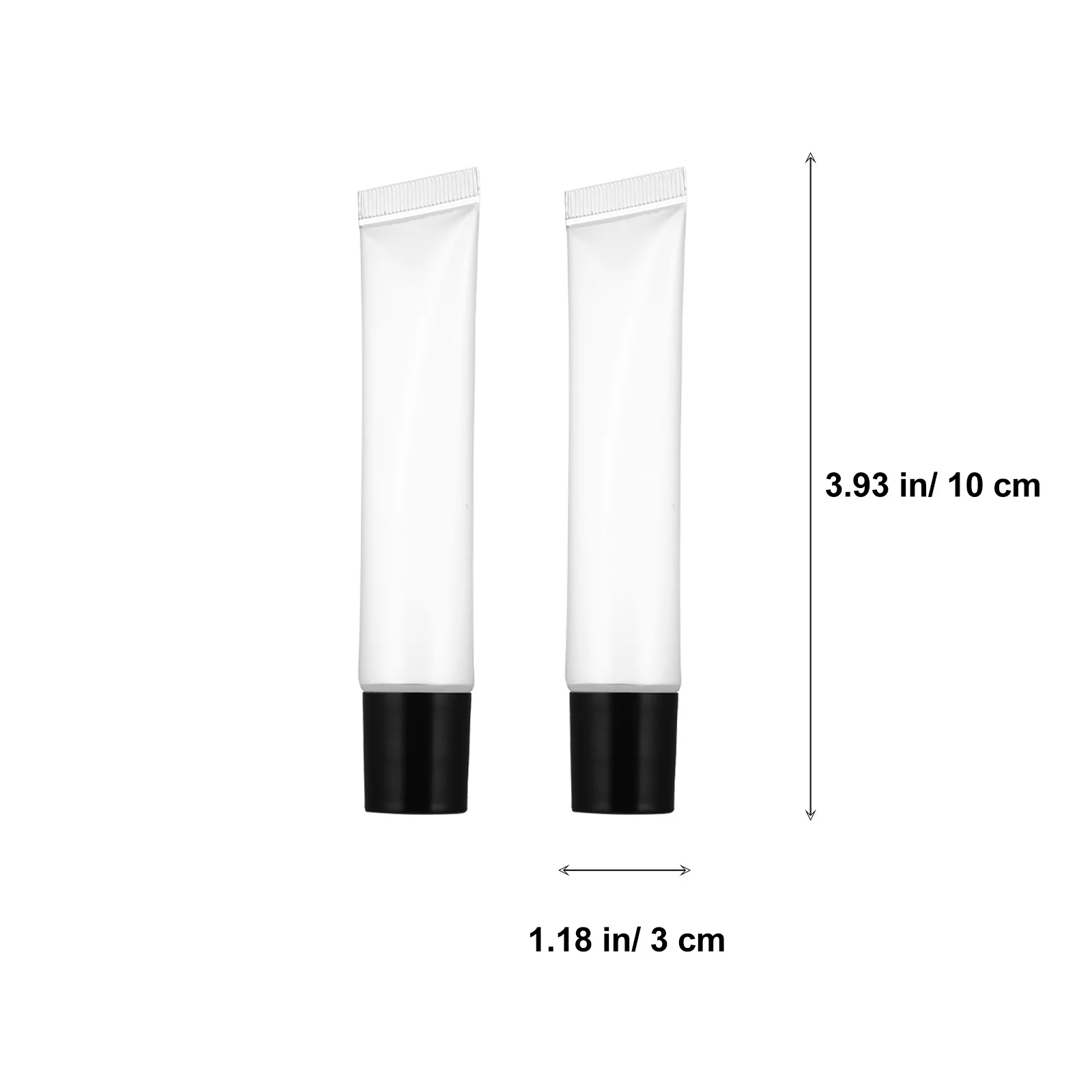 50Pcs Lip Balm Empty Tubes 15Ml Clear Plastic Squeeze Containers Travel Bottles Leakproof Lip Gloss Holders DIY Storage