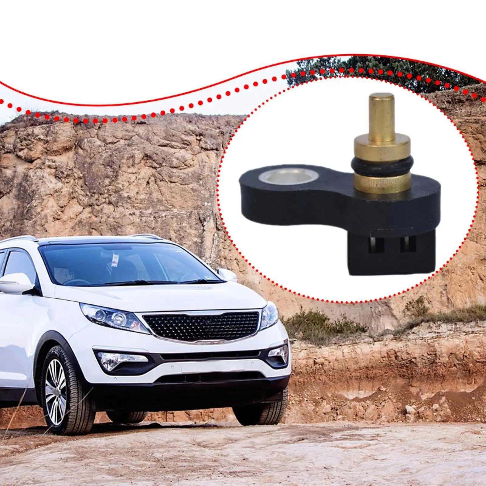 463863B900 Remplacement de la température d'huile pour Santa Sport : 2013-2015 Rapide