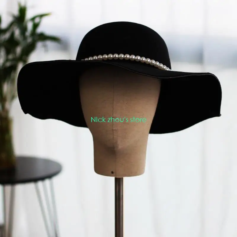 E15E قبعة زفاف على الطراز الفيكتوري رشيقة لإكسسوارات شعر العروس