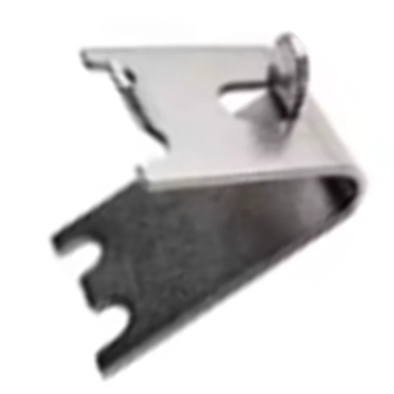 

J1UL1N 12PCS Commercial Freezer Shelf Clips Stainless Steel Refrigerator Shelf Support Clamp Bracket Shelves Parts