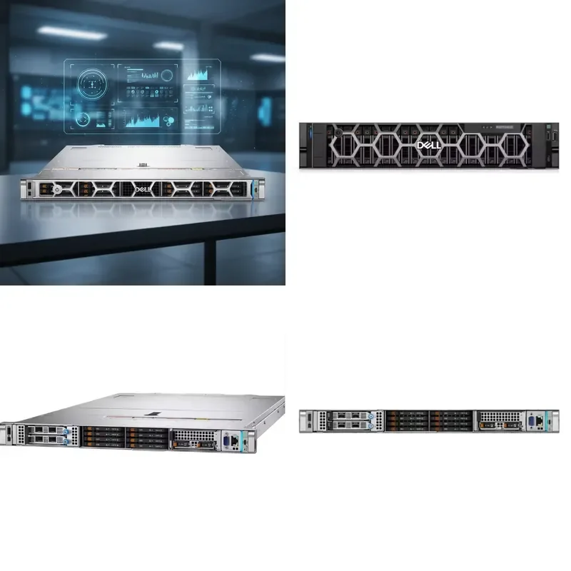 High Quality PowerEdge R360 Server for Commercial Use with Intel C6700 G7400 Chipset Supporting Up to Two Cores