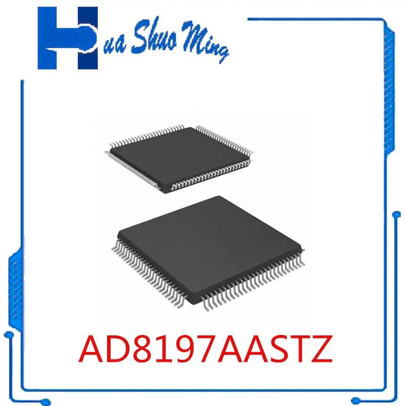 

5PCS/LOT AD8197AASTZ AD8197AAST AD8197A TQFP-100