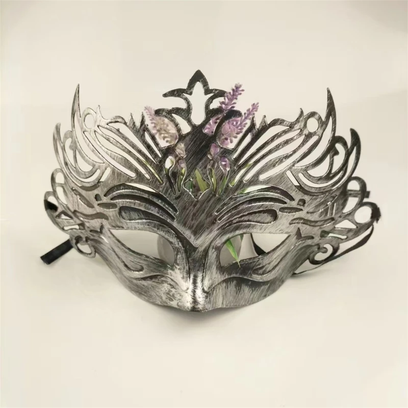 หน้ากากเครื่องแต่งกาย Masquerade Ball-Mask Halloween Mardi Gras-Cosplay Party Masque Mask Half Face Mask Props