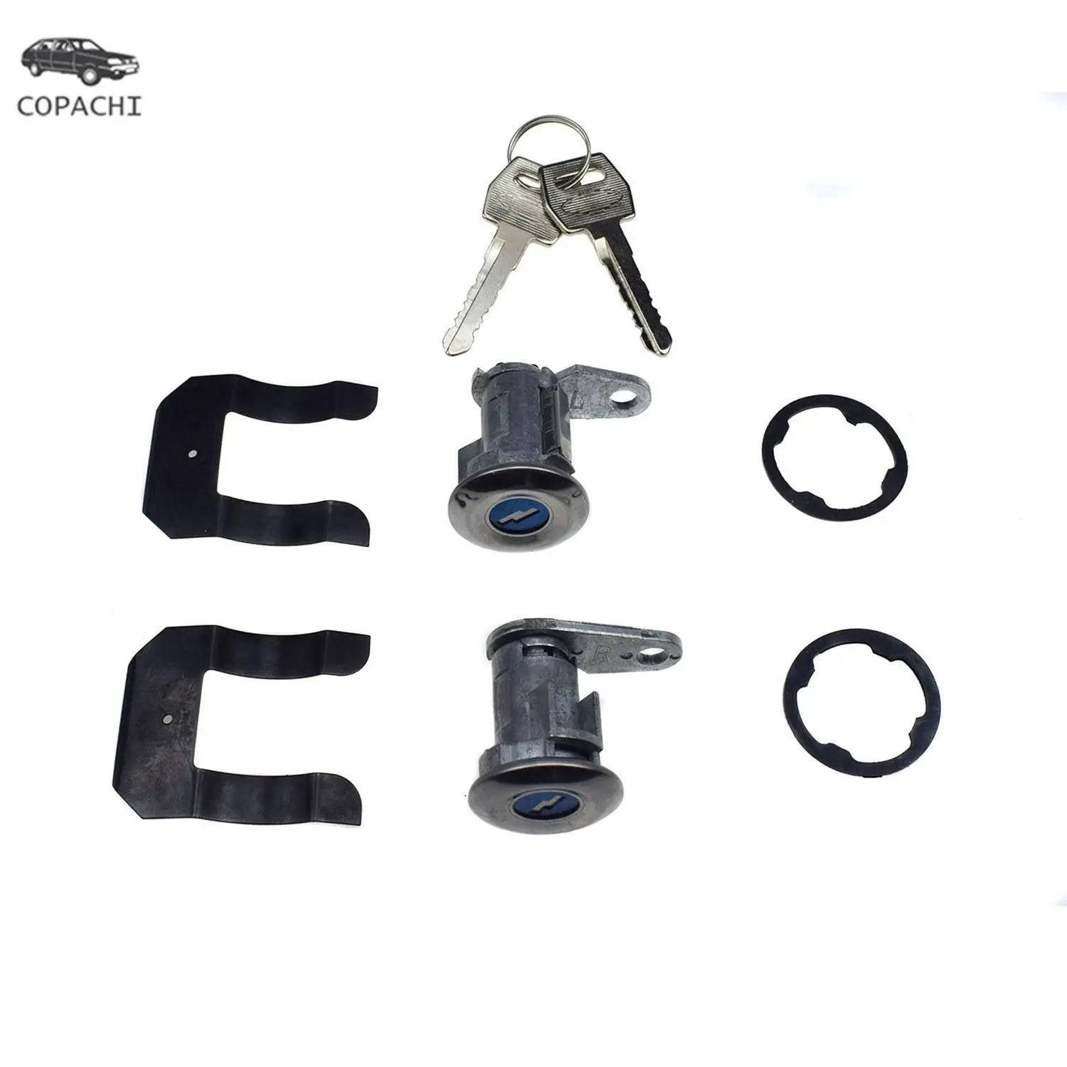 

1set Car Door Lock Cylinder with 2 Keys 5070001 For Ford E-150 250 350 Econoline Mercury Mustang Custom F100 F150 F250 F350