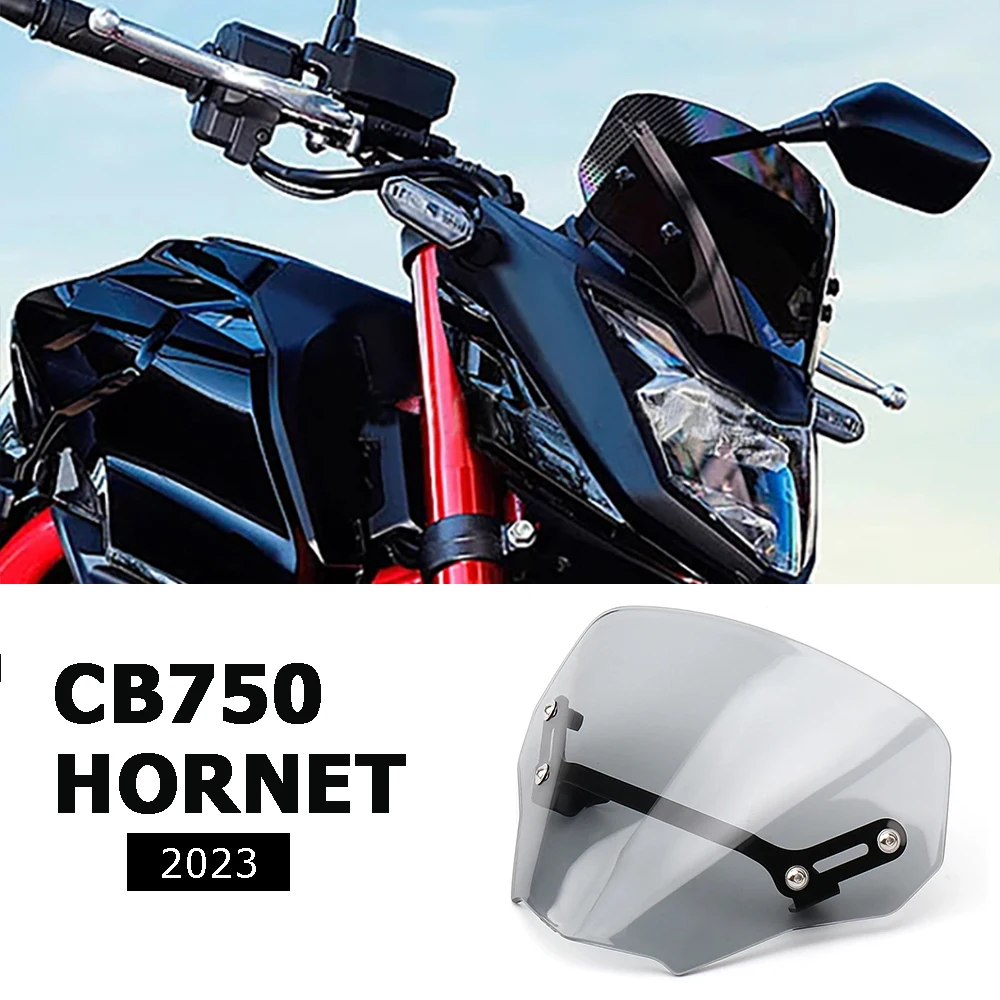 

Motorcycle Accessories 3 colors Front Windshield Visor Wind Shield For HONDA CB 750 Hornet cb750 CB750 HORNET 2023