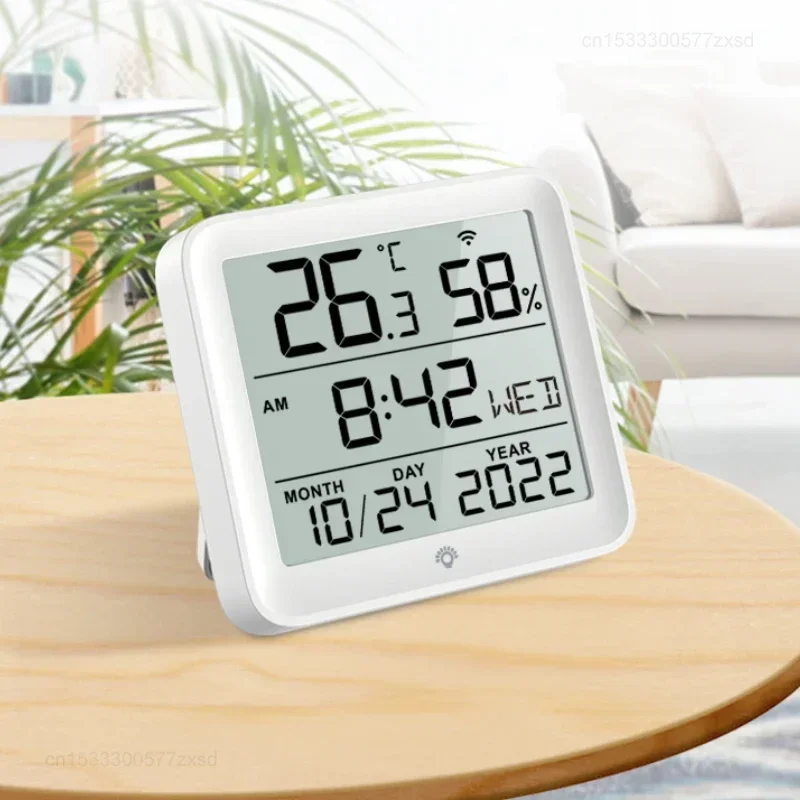 Xiaomi Tuya WIFI Temperature Humidity Sensor Hygrometer Thermometer Smart Home Backlight Support Alexa Google Hygrometer Gauge