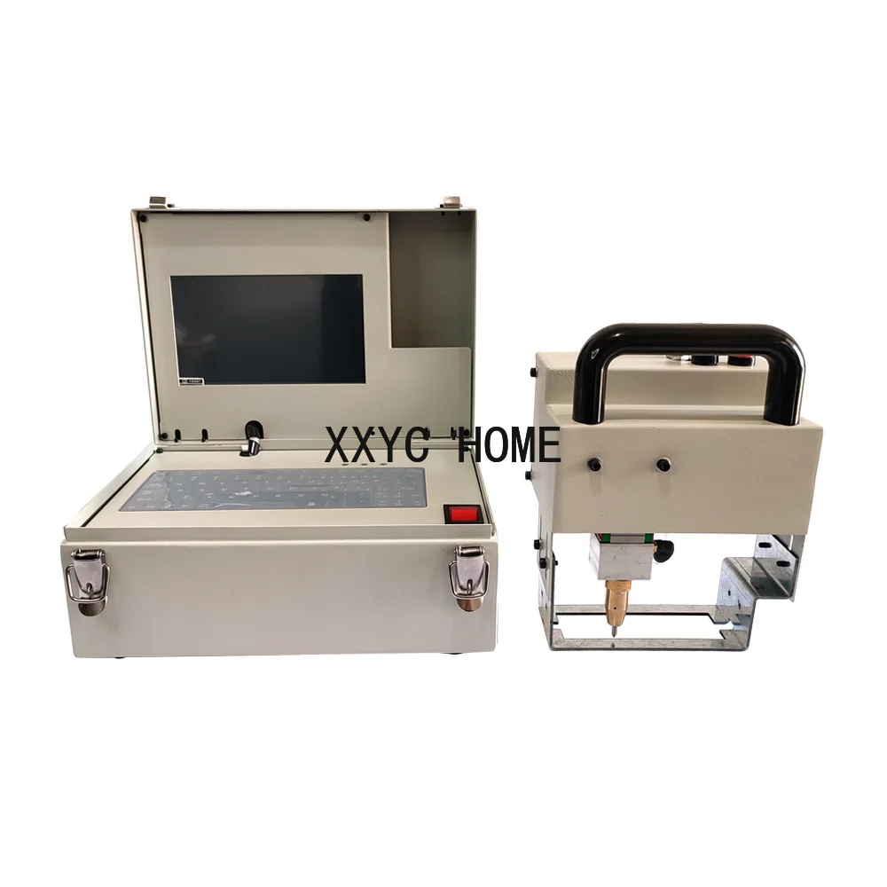 Portable Engraving Hand-held Pneumatic Electric Pneumatic Marking Machine 125x30 180x90 140x40mm for Metal Parts Nameplate