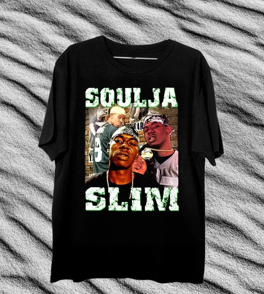 Custom TshirtRare Soulja Slim Hip Hop Rap Gift For FanS to 5xl T shirt GC1843