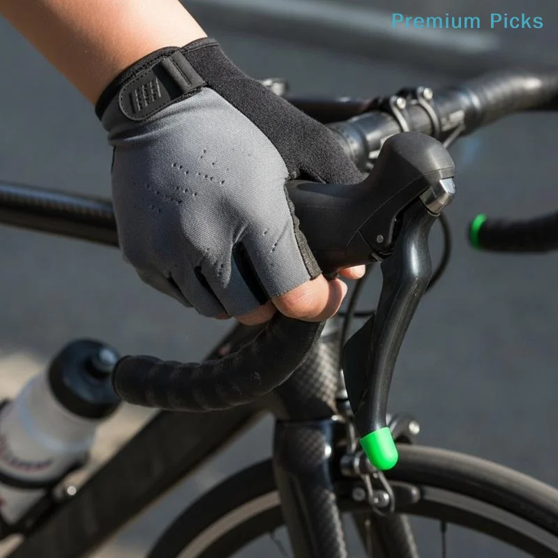 portable1 Pair Soft Silicone Bike Brake Lever Covers Anti-Scratch Cold Resistant for Winter Road Mountain Cycling