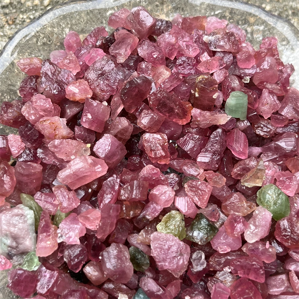 Premium Raw Gemstone Pink Tourmaline Making Jewelry 100g