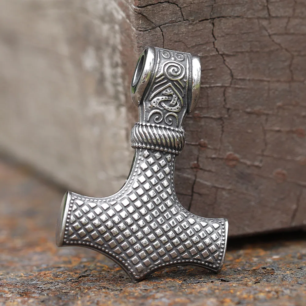 2023 New Arrival 316L Stainless Steel Viking Thor Hammer Multiple Styles Hammer Mjolnir Pendant Scandinavian for gift Jewelry