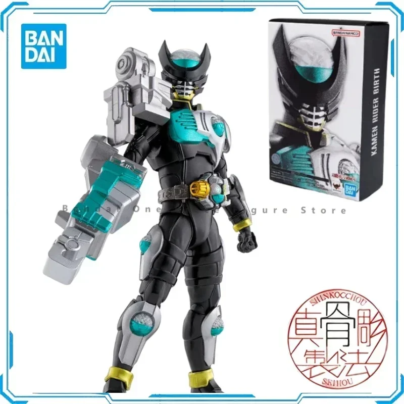 In Stock Original SHF Bandai Limited Real Bone Carving Method Kamen Rider Birth 000 Action Figure Animation Toy Gift Model Hobby