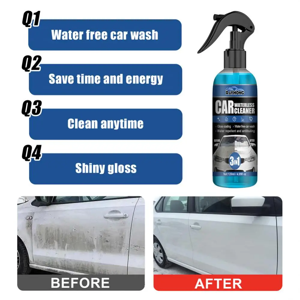 

120ml Ceramic Car Wash Enhanced Rapid Coating Polishing Sealant Spray Automotive Nano Ceramic Coating Polishing