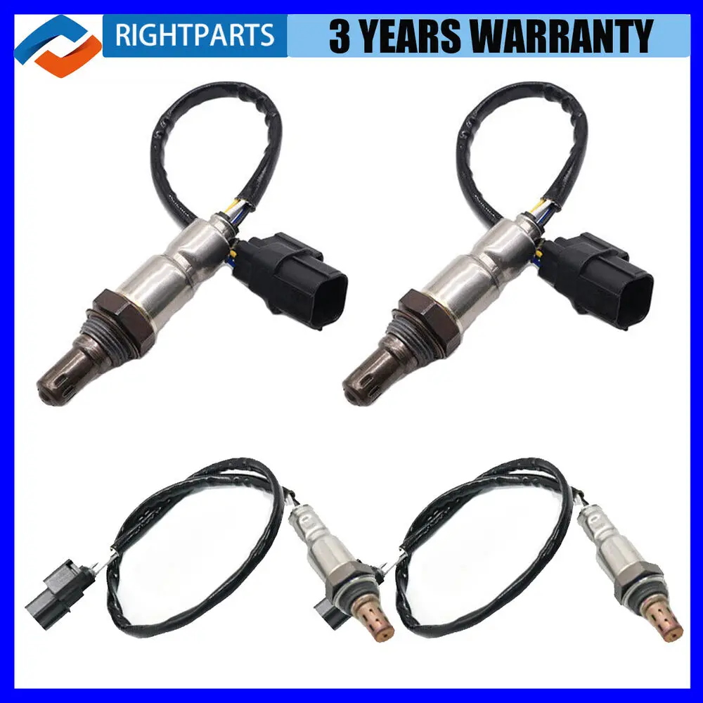 4pcs Oxygen Sensor For 2009-2011 Honda Pilot Ridgeline 3.5L Upstream+Downstream