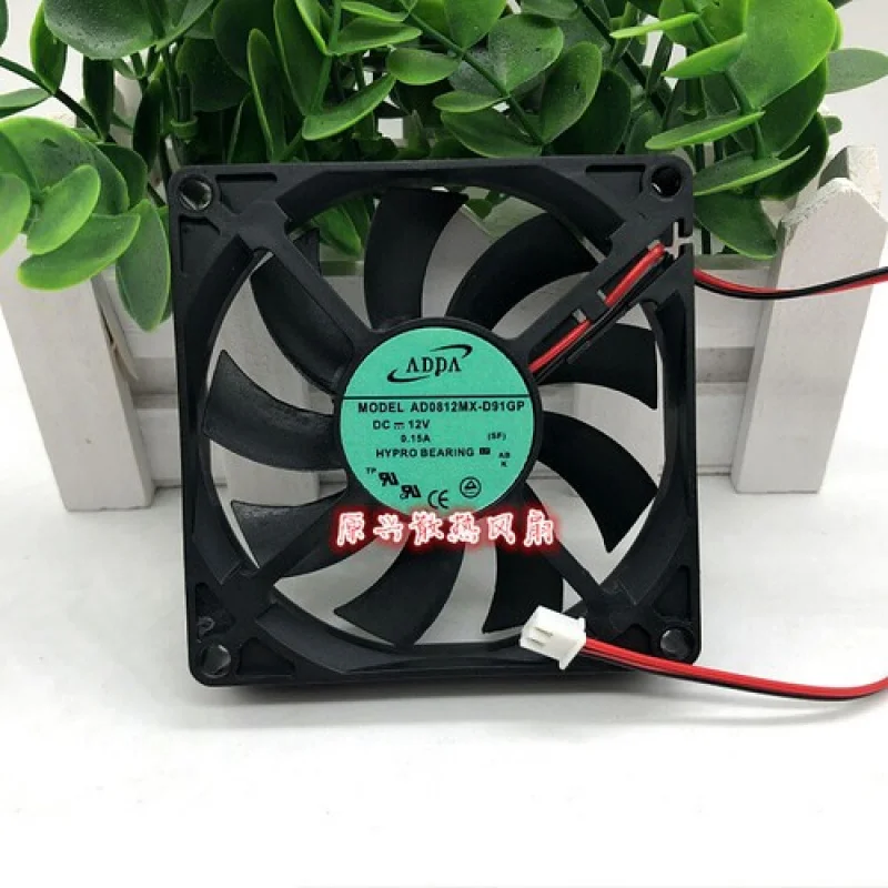 

L Высокопроизводительный охлаждающий вентилятор AD0812MX-D91GP 12 В 0,15 А 80*80*15 мм