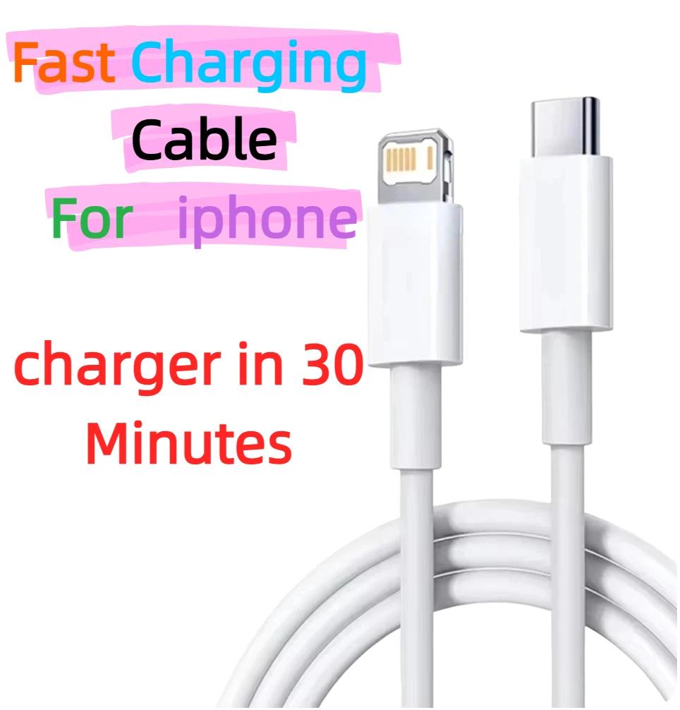 كابل Carplay للمركبة مع كابل بيانات USB C إلى Lightning، متوافق مع iPhone 14/13/12/11 Pro Max، XR، XS، X، 8، 7، 6