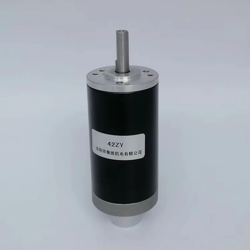 42ZY Permanent Magnet Brushed DC Motor 12V 24V 60W Compact Size