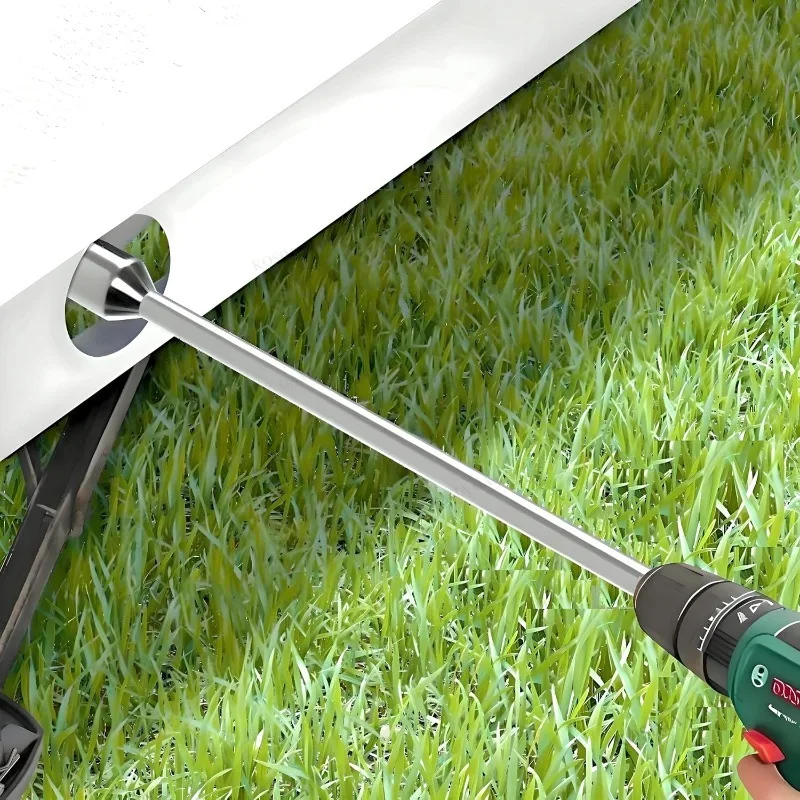 

30cm Caravan Corner Steady Jack Leg Winder Drill Adaptor Attachment 19mm Caravan Stand Jack Extension Socket Adapter&19mm Socket