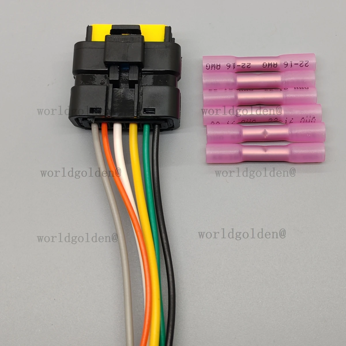 211PL069S0049 6Pin Pre-wired Connector for Universal Vehicles Exterior Lamp Sensor Harness Repair car connector