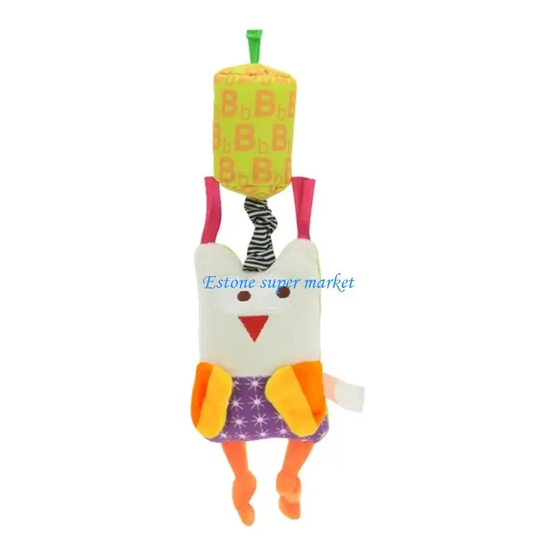 090B Interactive Baby Bed Hanger Animal Rattle Crib Mobile Toy Learning Activity Toy