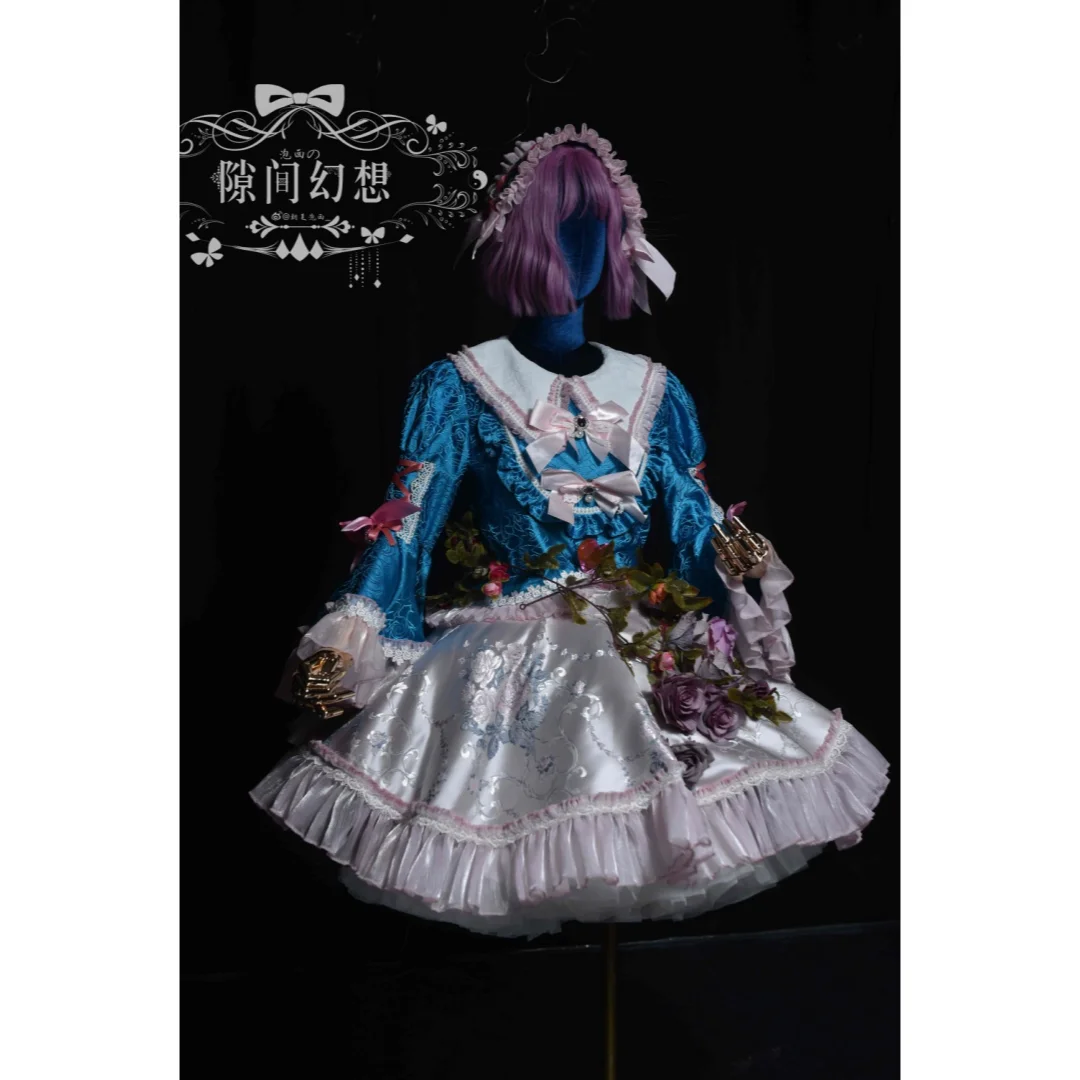 

Mooyiyi cos Komeiji Satori Cosplay costume Halloween Christmas Role Playing Party Comic Women Dress Touhou customized Project