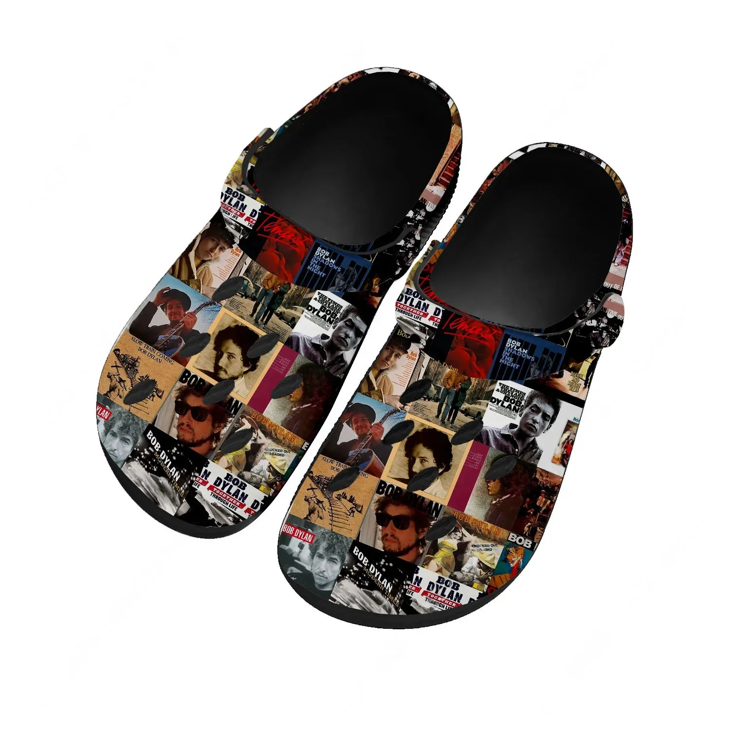 

Bob Dylan Water Shoes Men Women Teenager Comfortable Fashion Home Garden Clogs Custom Sandals Beach Breathable Hole Slippers