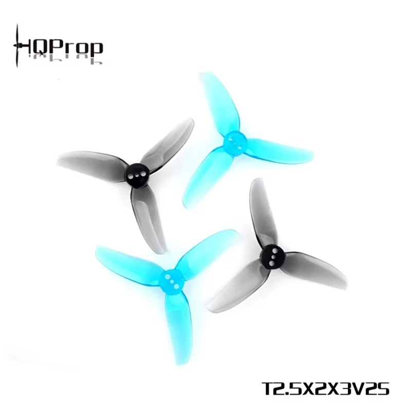 10Pairs(10CW+10CCW) HQPROP T2.5X2X3V2S 2520 3-Blade PC Propeller for RC FPV Freestyle 2.5inch Toothpick Cinewhoop Ducted Drones