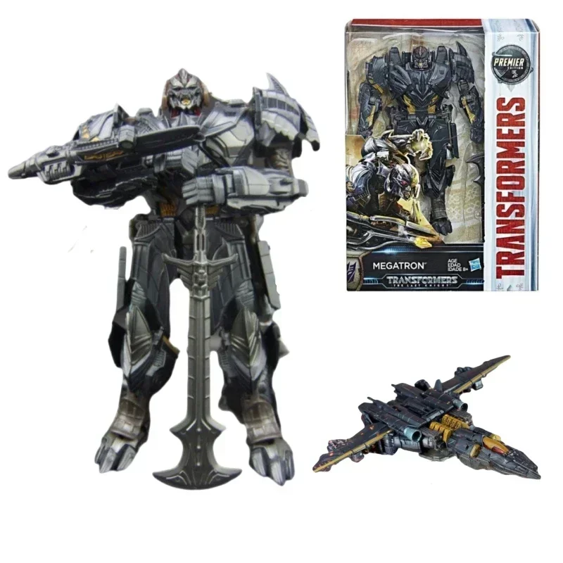 In stock Takara Tomy Transformers The Last Knight Voyager Class Optimus Prime Megatron Hound Grimlock Action Figure Robot