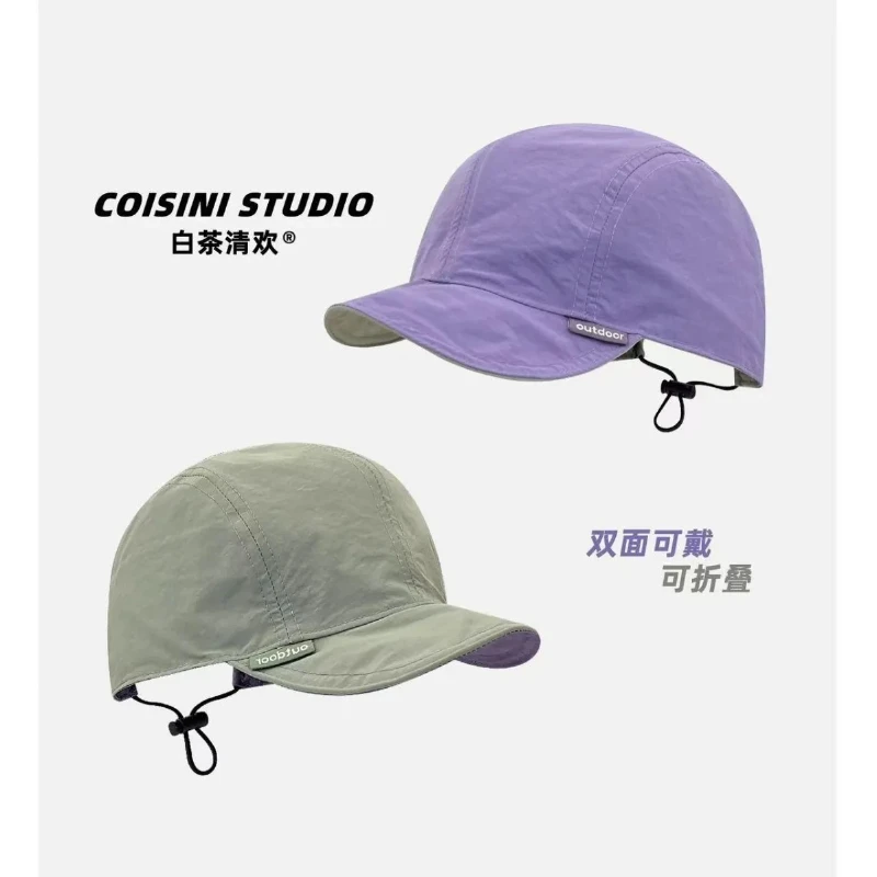 

Reversible Bucket Hat - Lightweight Foldable Sun Protection Quick-Dry Baseball Cap for Outdoor
